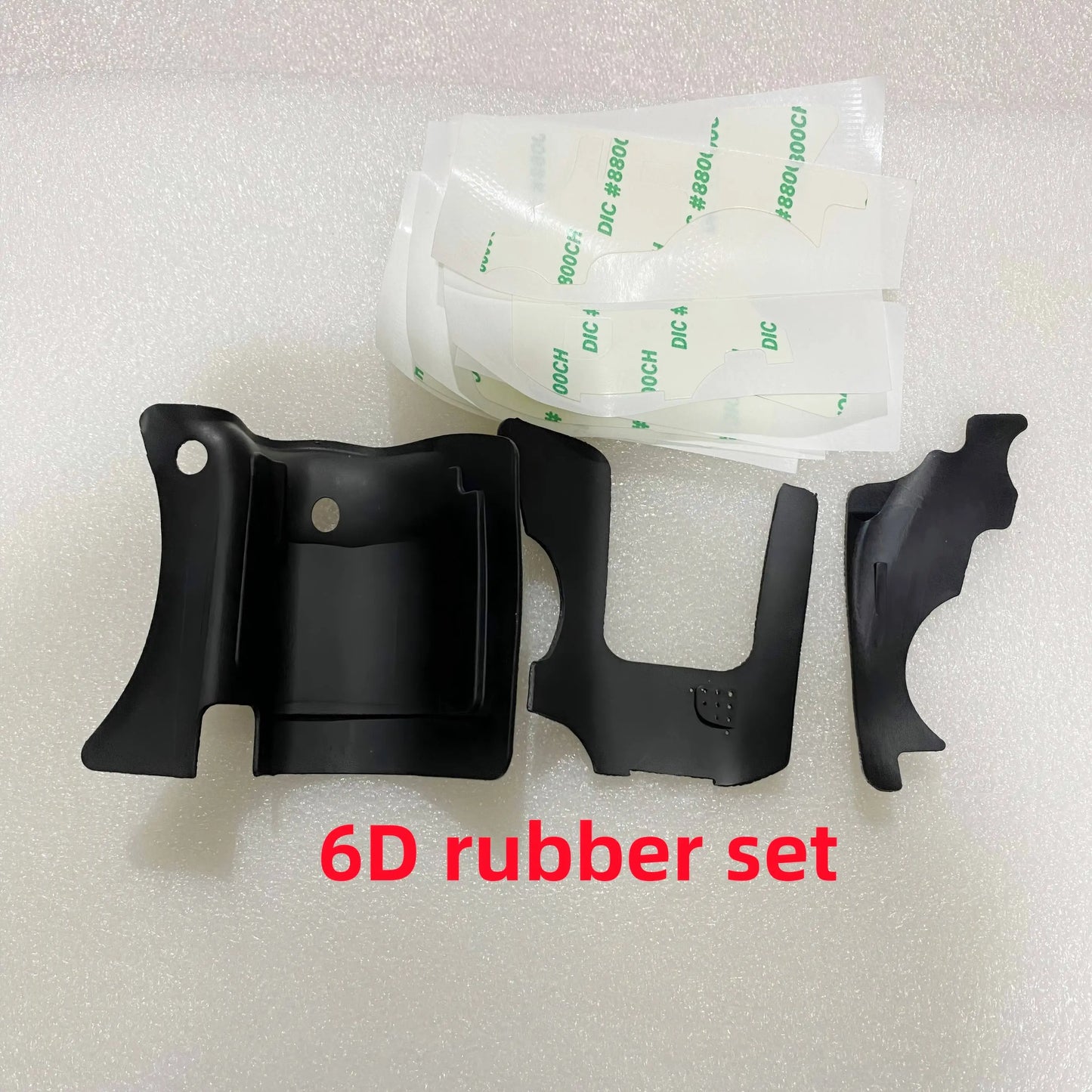 New Rubber Set for Canon 6D 6d Camera Body Rubber Hands Grip/Side Left/Thumb Rubber Repair Parts  Digital Camera repair parts