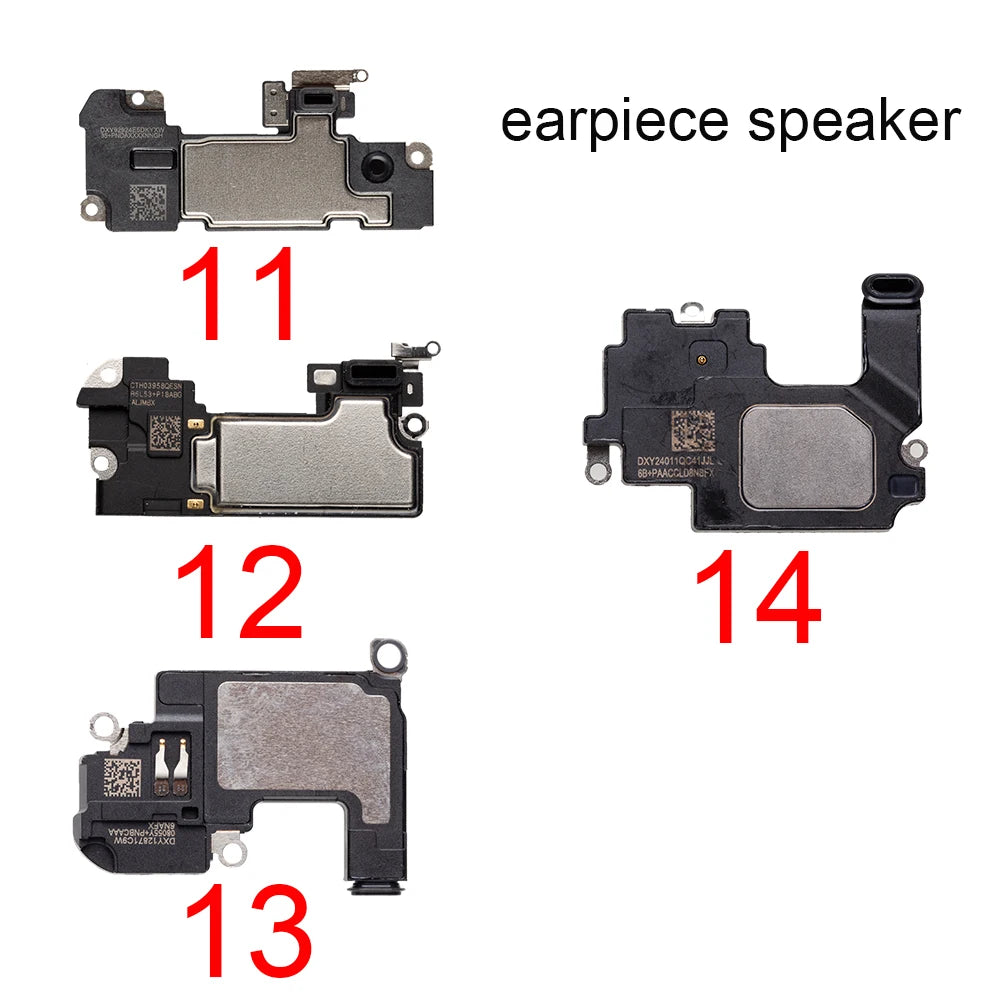 1pcs Top Front Earpiece For iPhone 11 12 13 14 Pro Max EarPhone Ear Speaker Replacement Receiver Parts iPhone phone repair parts