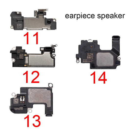 1pcs Top Front Earpiece For iPhone 11 12 13 14 Pro Max EarPhone Ear Speaker Replacement Receiver Parts iPhone phone repair parts