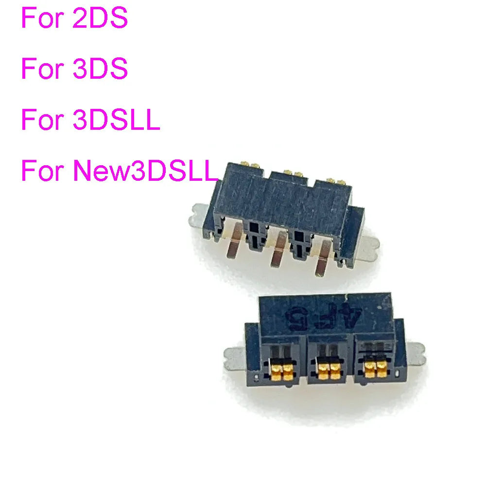1-10PCS Original Battery Socket Clip For Nintendo 2DS 3DS  Battery Interface Socket Slot For 3DSLL New3DSLL XL Console Game console repair parts