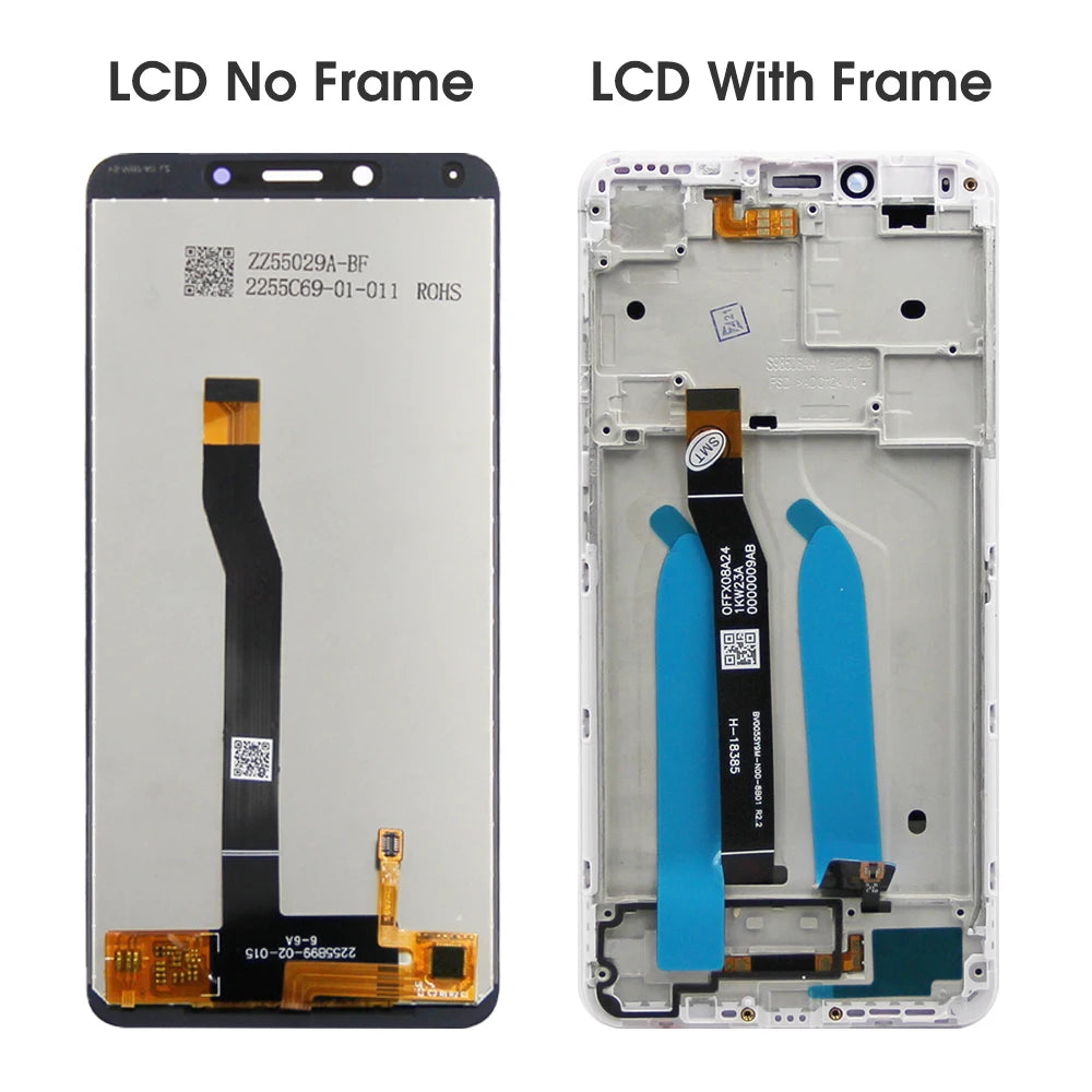 Display Screen for Xiaomi Redmi 6 6A LCD Display Digital Touch Screen with Frame Replacement for Redmi 6A M1804C3CG M1804C3CH Xiaomi phone repair parts