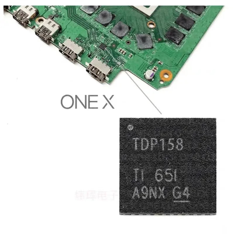 1-5PCS TDP158 TDP158RSBR 75DP159 SN75DP159 WQFN40 Chipset for XBOX ONE Slim S for Xbox One X HDMI-compatible IC Retimer Chip  Game console repair parts
