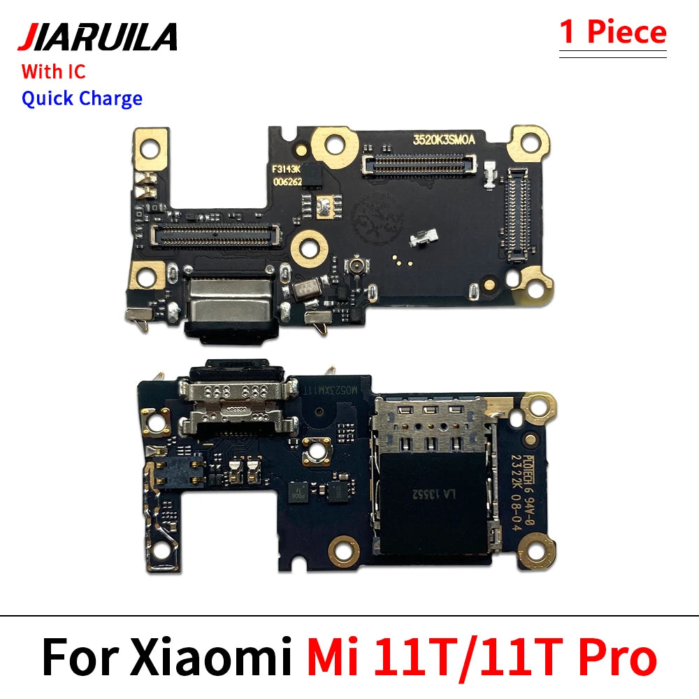 New USB Charging Port Dock Charger Plug Connector Board Flex Cable For Xiaomi Mi 10 10T 11 11T 12 12T 13 13T 14 Pro Lite  Xiaomi  Xiao mi phone repair parts