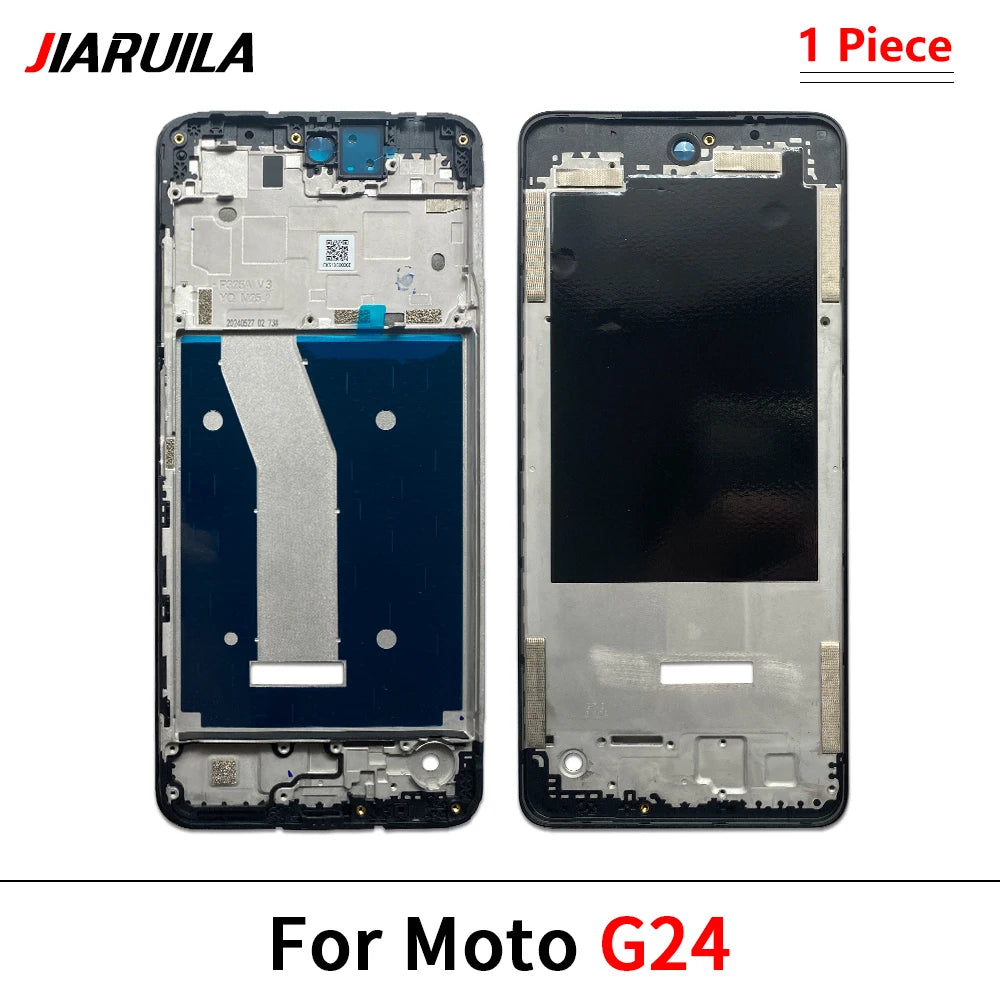 Housing Middle Frame Bezel Plate Cover For Motorola Moto G04 G14 G24 G34 G54 G84 Power Motorola phone repair parts