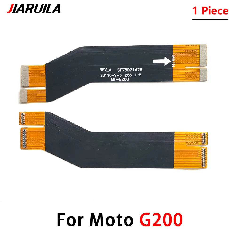 Mainboard Main Board Motherboard Connector Flex Cable For Moto G31 G41 G51 G71 G50 G60 G60s G100 G200 G32 G52 G62 G82 G53 G53 5G Motorola phone repair parts