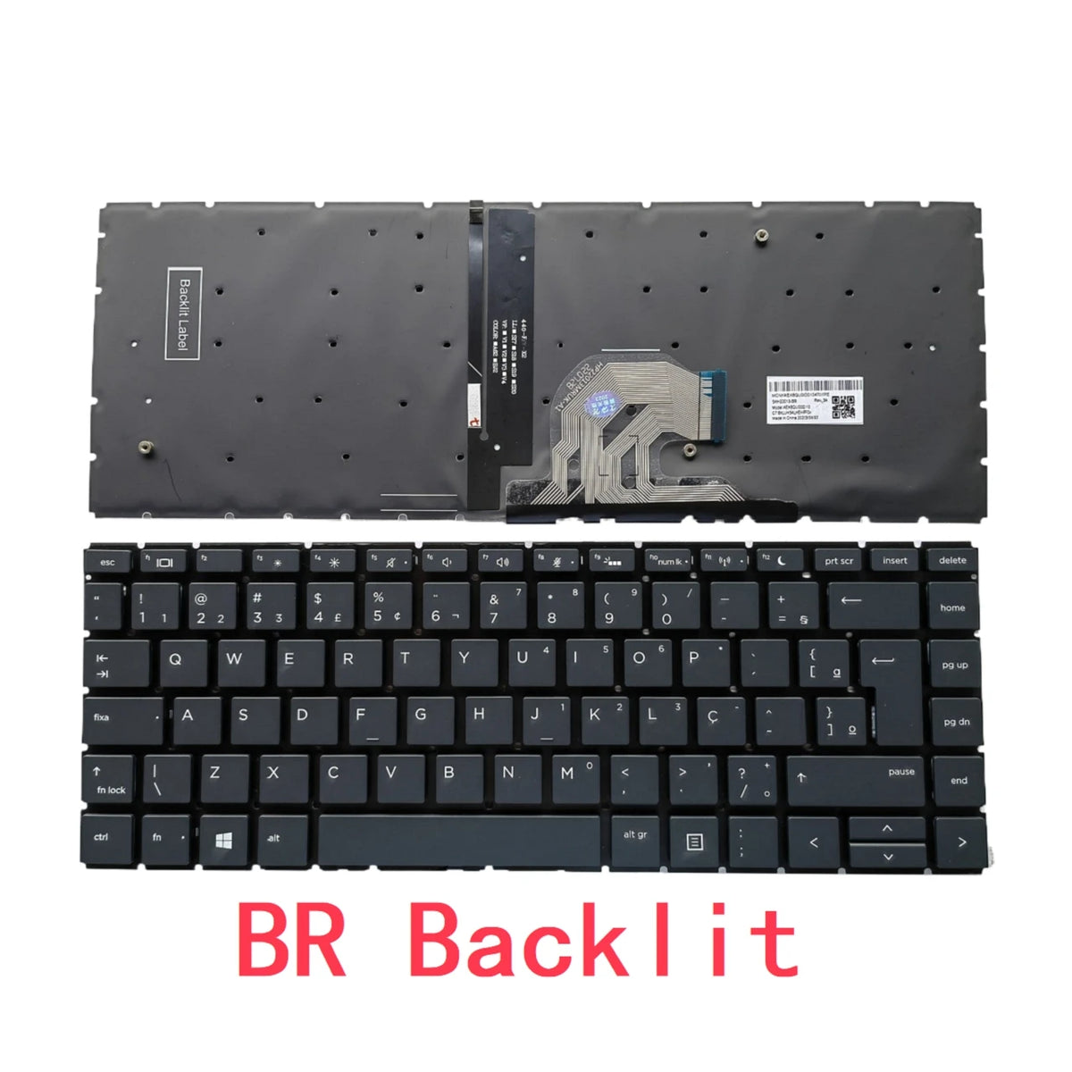 New US Russian Spanish Arab Brazil Laptop Backlit Keyboard For HP Probook 440 G6 445 G6 440 G7 445 G7 Notebook PC Replacement  HP laptop repair parts