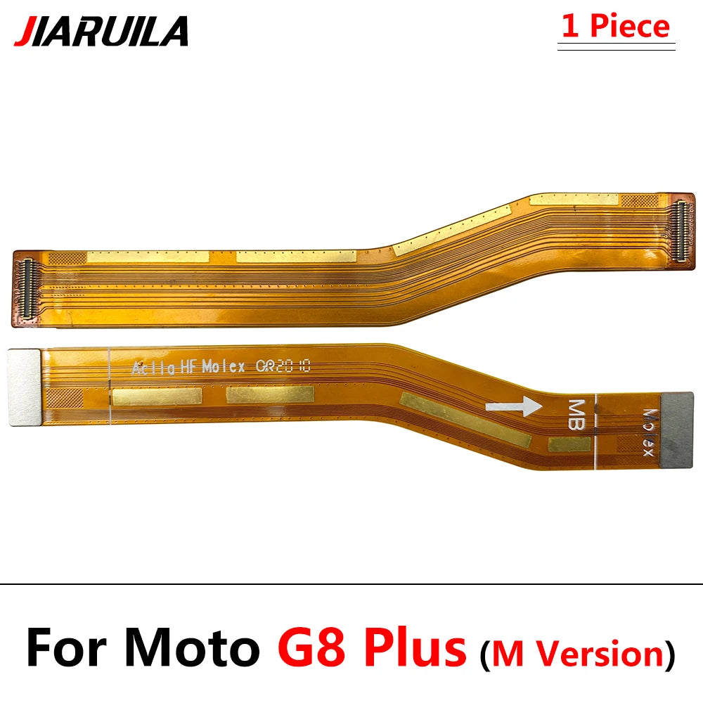 10pcs Main Board Mainboard Connect Flex Cable For Motorola Moto G8 G9 Plus Play Power One Hyper Macro Vision Fusion Plus Motorola phone repair parts