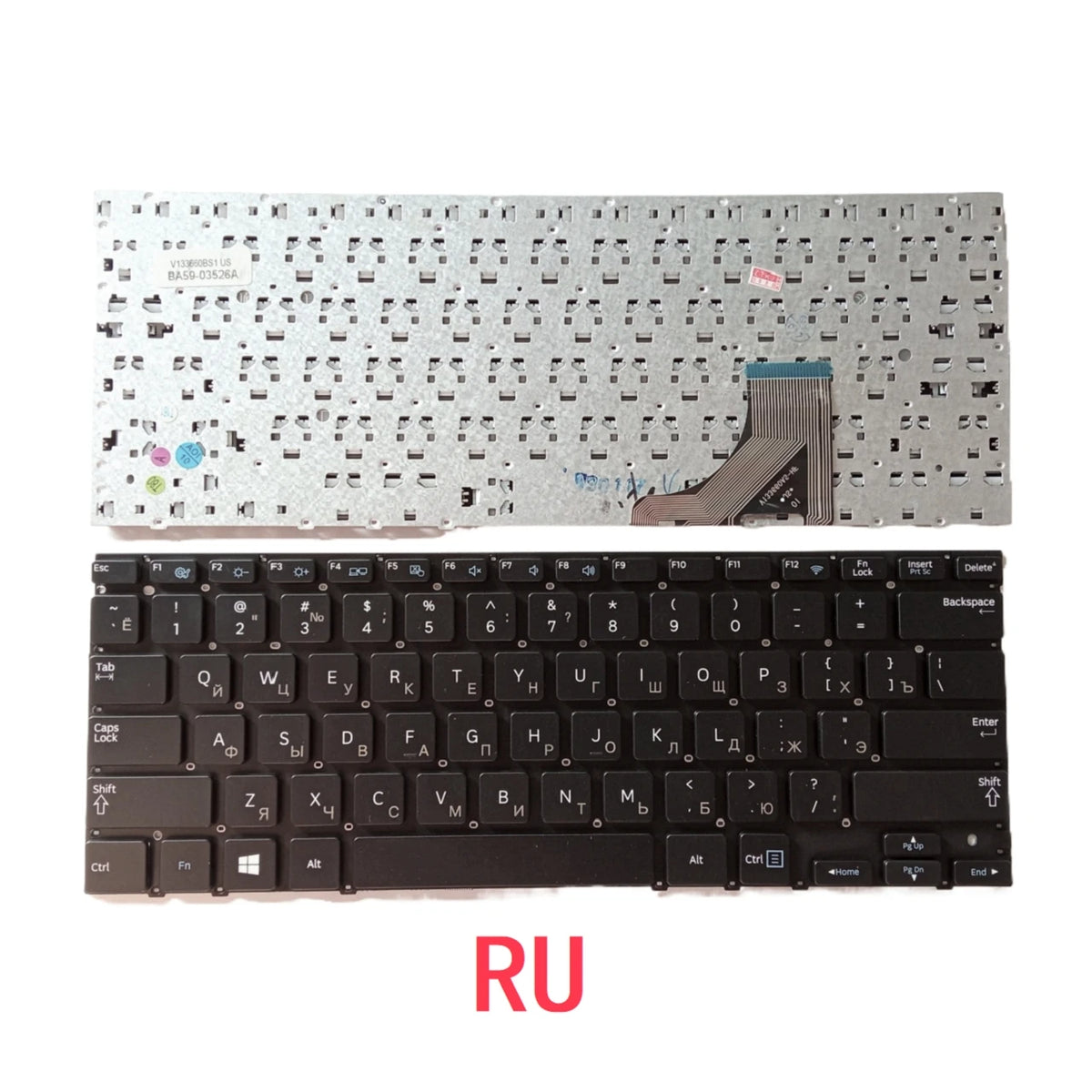 New US Russian Spanish Laptop Keyboard For Samsung NP530U3B 530U3B NP530U3C 530U3C NP535U3C 535U3C NP540U3C 540U3C 532U3C SAMSUNG laptop repair parts