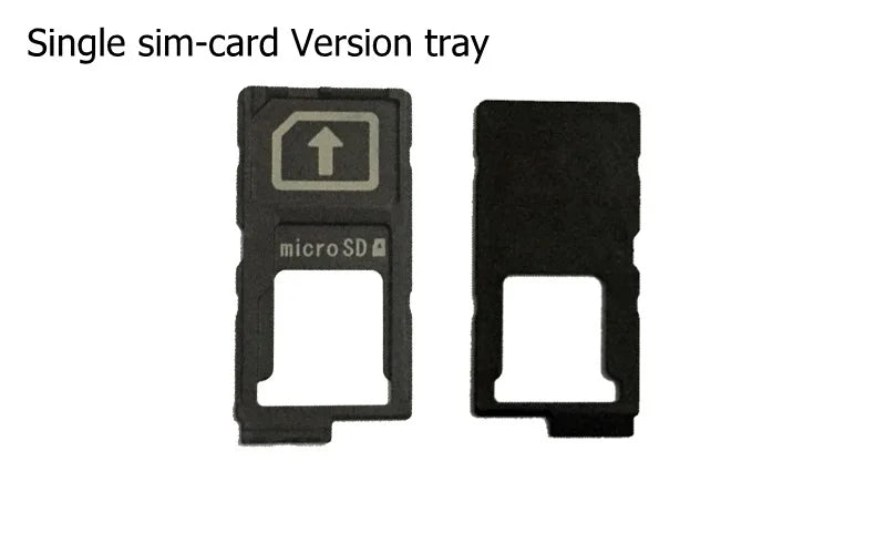 100% Genuine single&Daul Sim Card Slot Tray for Sony xperia Z5 Sim Card Holder for Sony Xperia Z5 premium E6853 Sim card adapter Sony phone repair parts
