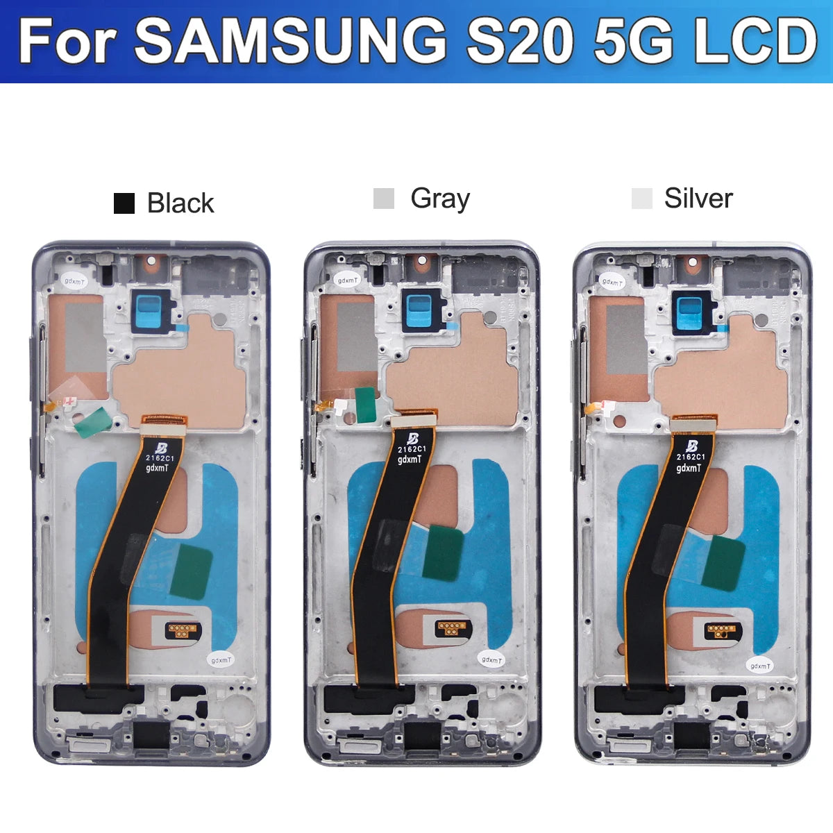 TFT S20 5G For Samsung S20 5G G981 G981F SM-G981F/DS Lcd Display Touch Screen with Frame Digitizer Assembly Parts US Version Samsung phone repair parts