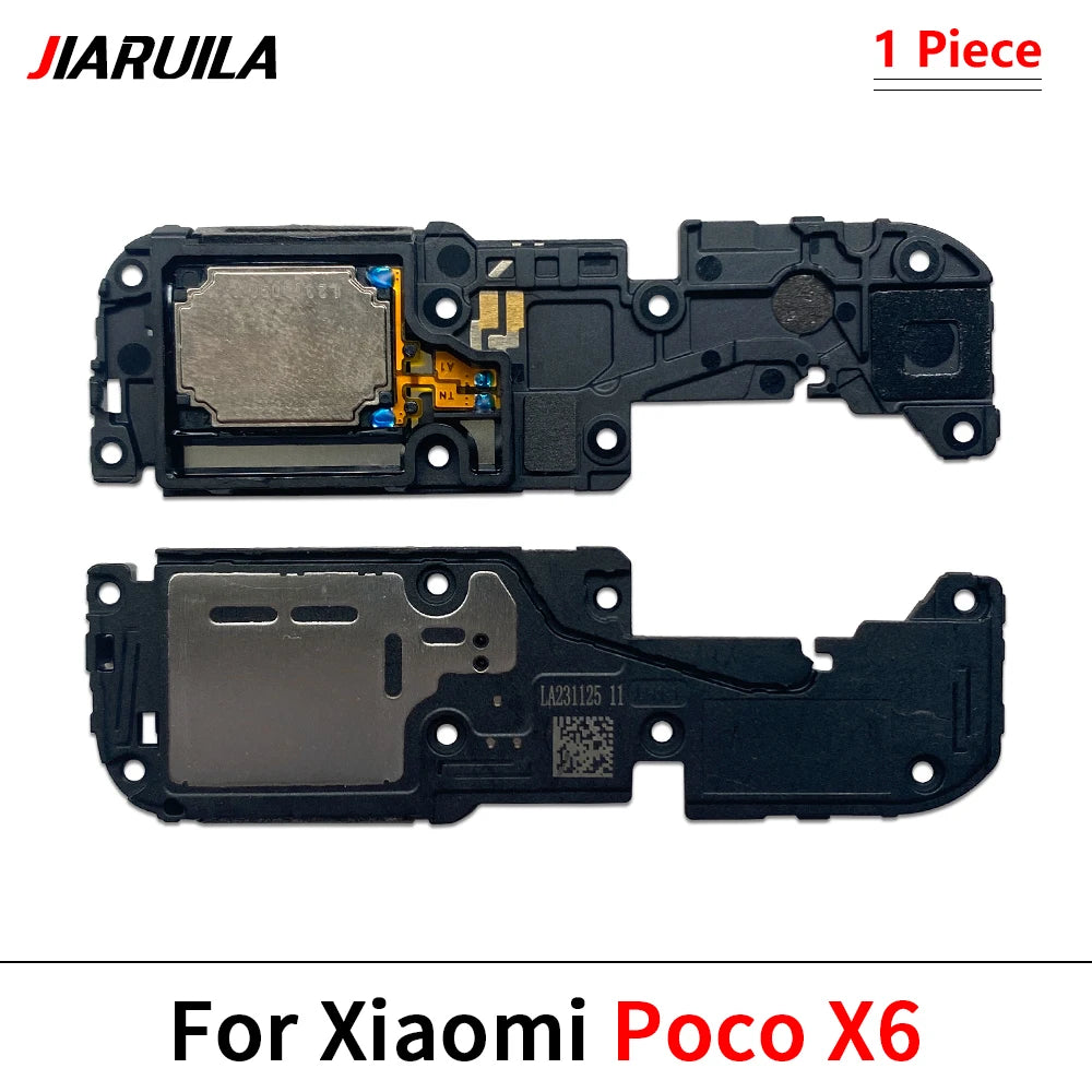 New For Xiaomi Poco F5 X5 X6 M5 M5s M6 Pro 4G 5G Loudspeaker bottom Loud Speaker Sound Buzzer Ringer Flex Cable  Xiaomi  Xiao mi phone repair parts