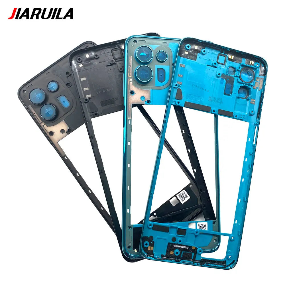 New Middle Frame Cover For Motorola For Motorola Moto E22 E32 E13 E22i Edge 20 Lite Middle Housing with Lens Frame Parts Motorola phone repair parts