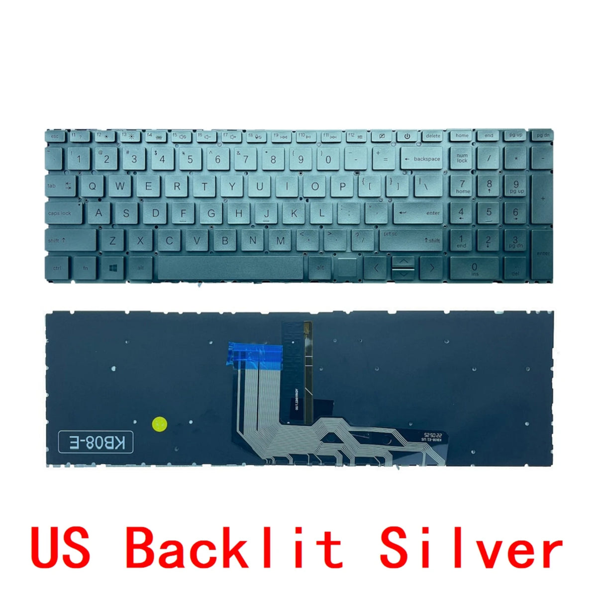 New US Russian Spanish Laptop Backlit Keyboard For HP ENVY x360 15-ED ENVY 15-AG 15-EE 15M-EE 17-CG TPN-W140 TPN-C149  HP laptop repair parts