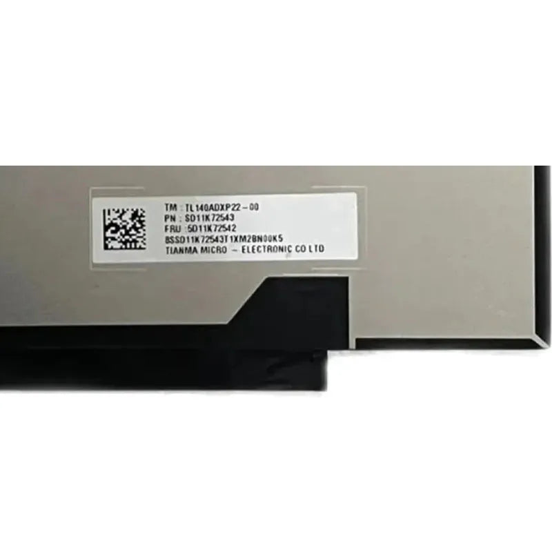 14 Inch IPS Screen TL140ADXP22-00 MNE007ZA1-1 B140QAN04.H For IdeaPad Pro 5 14 2880X1800 2.8K 5D10Z52010 5D11K83637 Display LCD