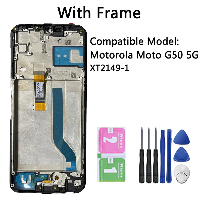 OEM G Series Screen for Motorola Moto G10 G20 G30 G50 5G G60 G60S G100 LCD Display Touch Screen Digitizer Replacement Motorola phone repair parts