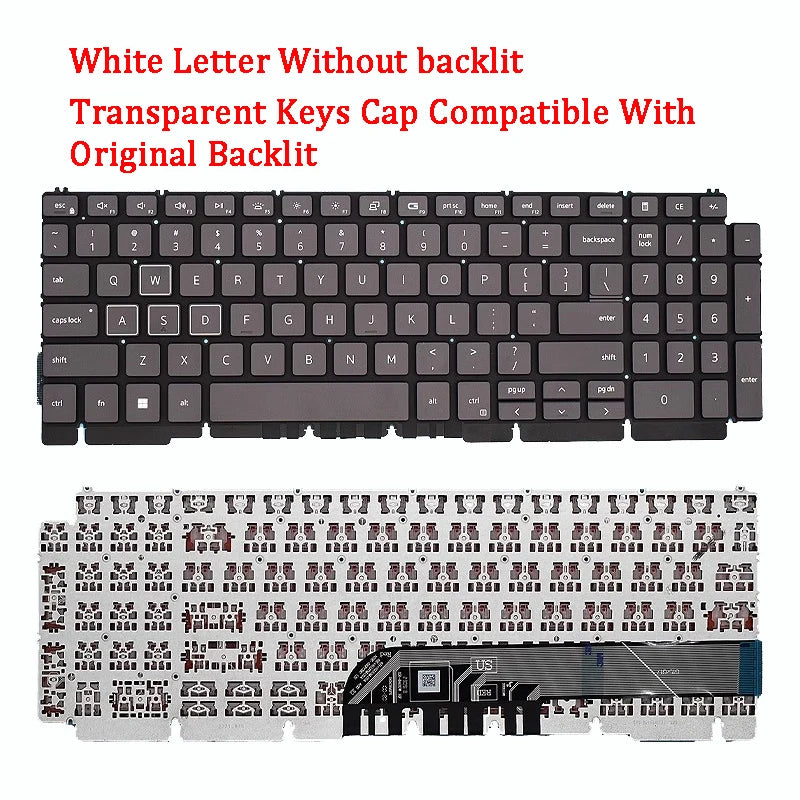 New ORIGINAL Laptop Keyboard For DELL G15 Ryzen Edition G15 5510 5511 5515 5520 5530 Dell laptop repair parts