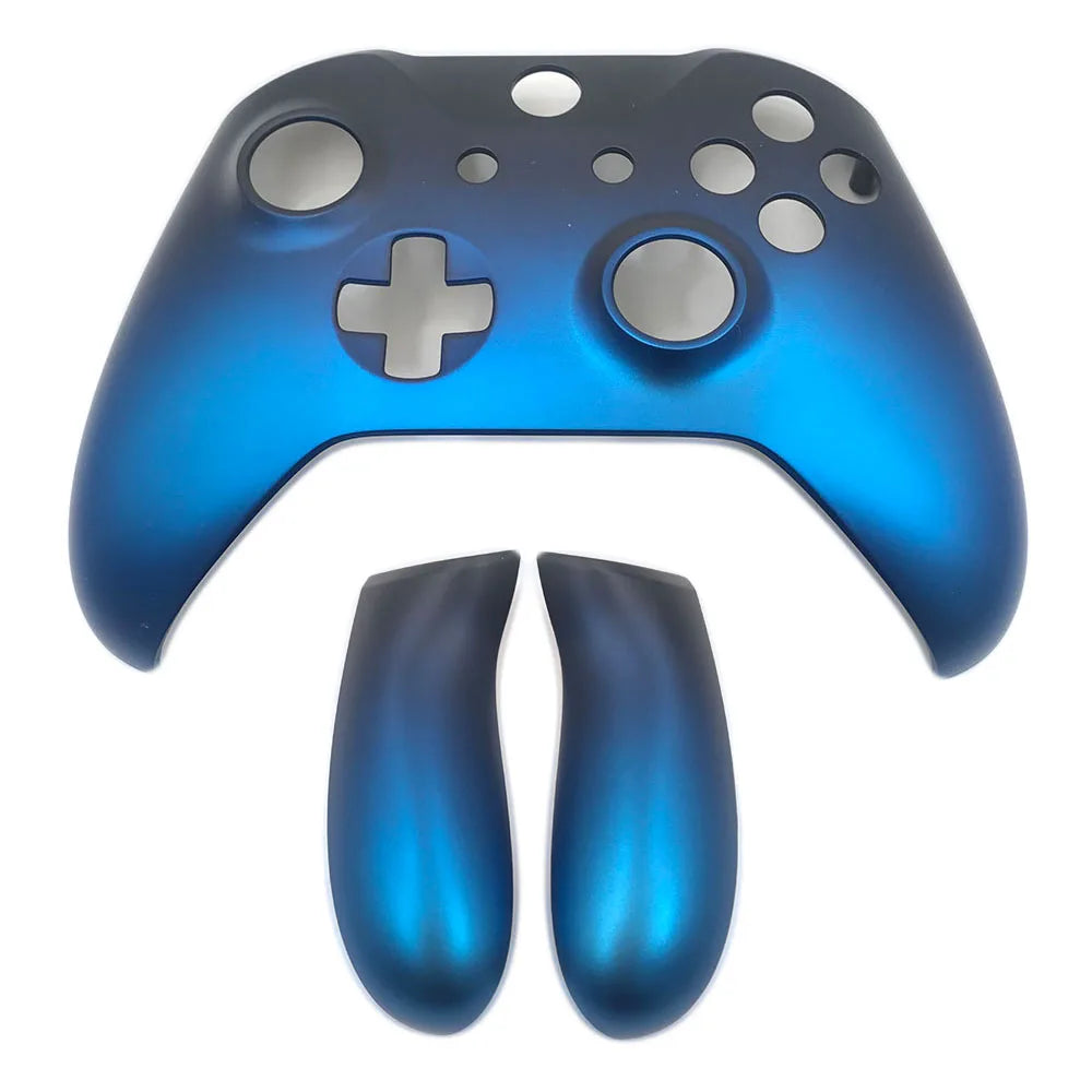 For Xbox One S X Controller Replacement Housing Front Shell Faceplate Back Cover Handle Side Grips Case Game console repair parts