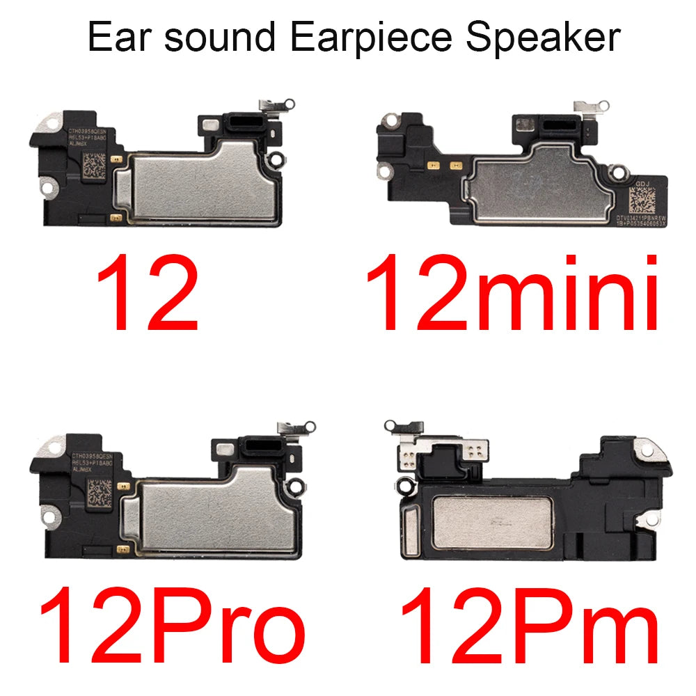1pcs Top Front Earpiece For iPhone 11 12 13 14 Pro Max EarPhone Ear Speaker Replacement Receiver Parts iPhone phone repair parts