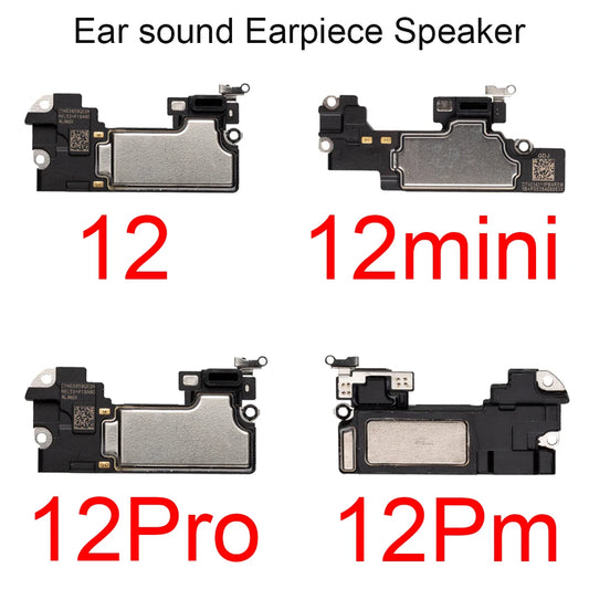 1pcs Front Earpiece For iPhone 12 Mini Pro Max EarPhone Ear Speaker Replacement Receiver Parts iPhone phone repair parts