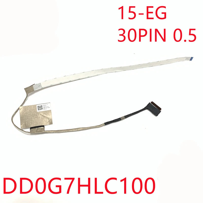 NEW ORIGINAL Laptop LCD Cable For HP 15-EG 15-EH TPN-Q245 DD0G7HLC100 DD0G7HLC120 30pin 0.5 HP laptop repair parts