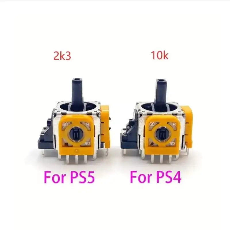 50pcs/lot Original Replacement 3D Stick for Ps4 or for ps5 Console GamePad Controller 3d Analog Rocker Joystick Axis Button Game console repair parts