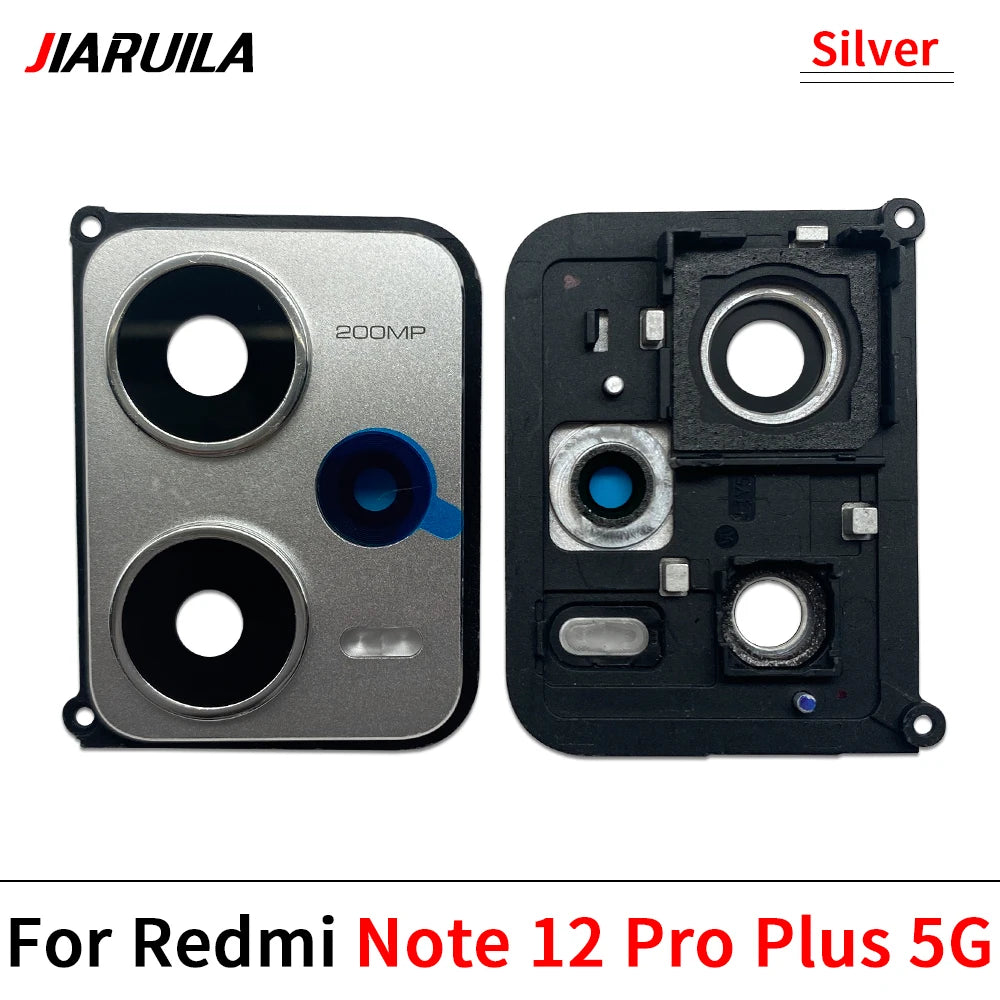 Back Rear Camera Glass Lens Circle Cover With Adhensive For Xiaomi Redmi 12 Note 12 13 Pro Plus 4G 5G Replacement Parts  Xiaomi  Xiao mi phone repair parts