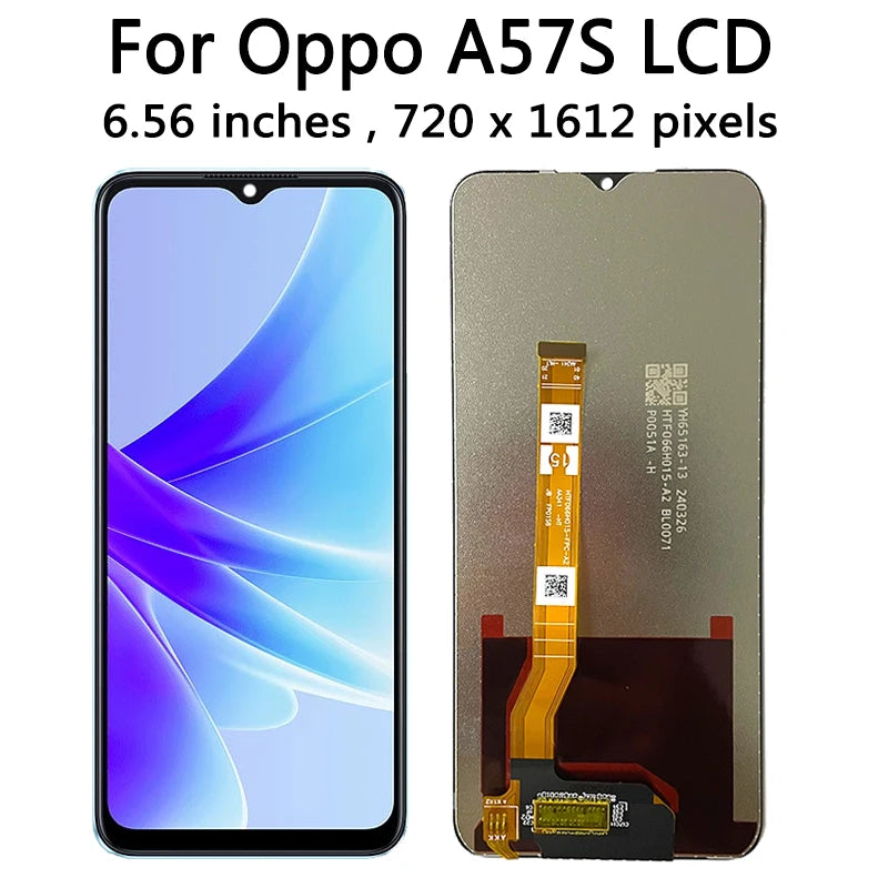 CPH2385 Display Screen With Frame For OPPO A57S LCD Display Touch Screen Digitizer Assembly Repair Replacement Parts Oppo phone repair parts Realme phone repair parts