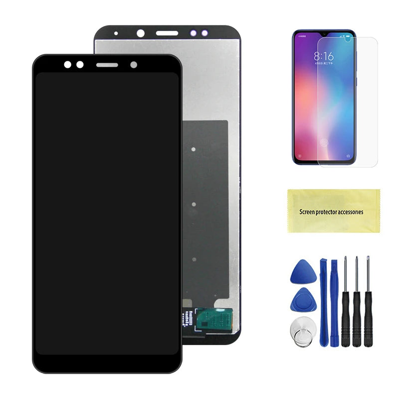 5.99" Screen for Xiaomi Redmi 5 Plus MEG7 MEI7 LCD Display Digital Touch Screen Assembly with Frame for Redmi 5 Plus Replacement Xiaomi phone repair parts