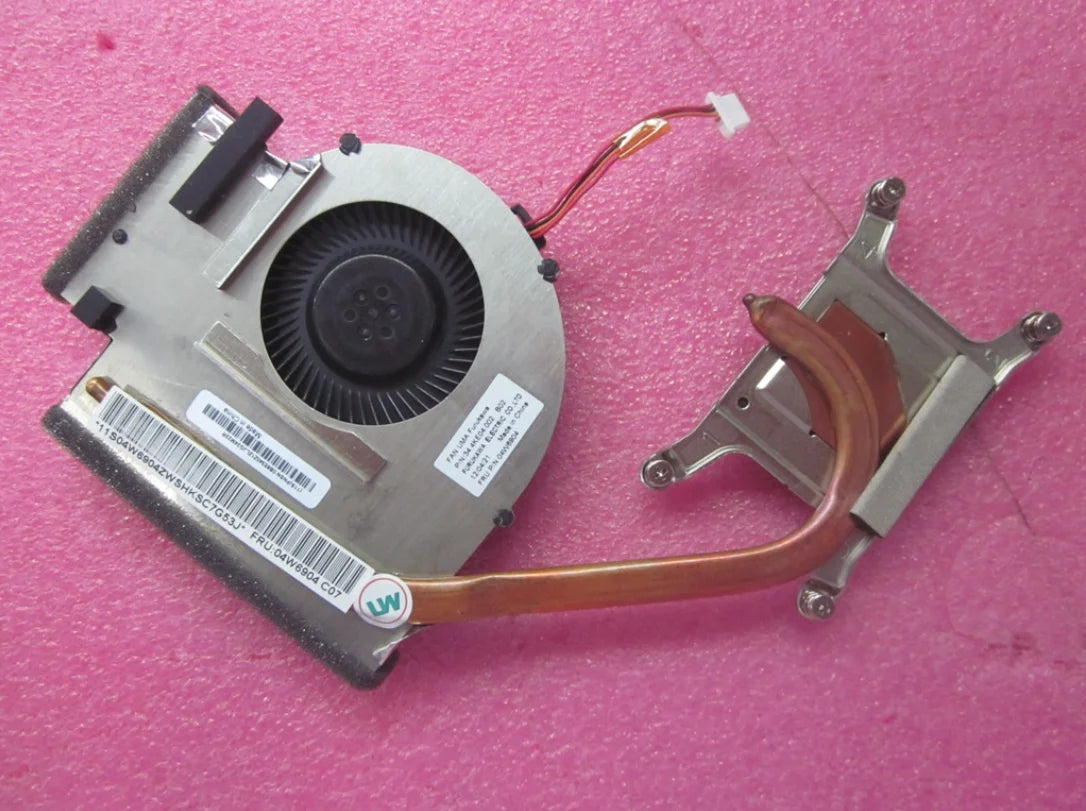 New Original For Laptop Lenovo Thinkpad T520 T530 Cooling Fan Heatsink Radiator 04W1580 04W1581 04W6905 04W6906 Lenovo laptop repair parts