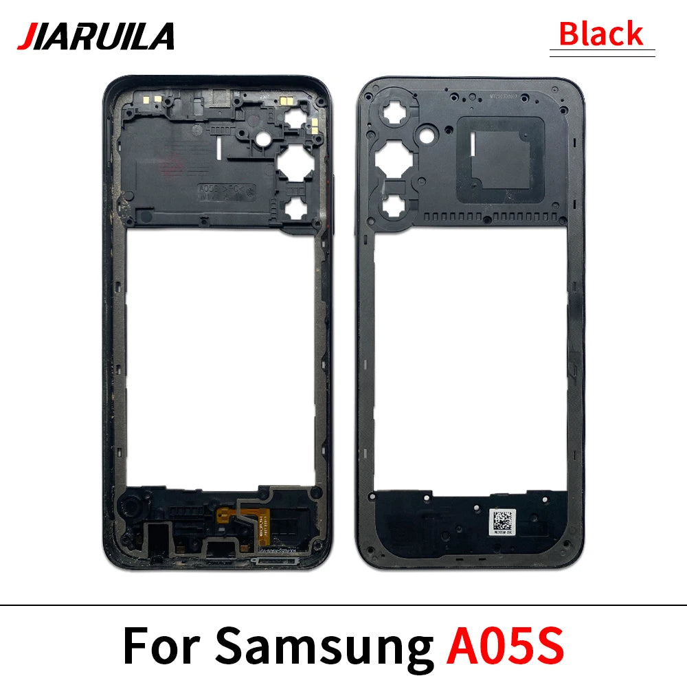 New For Samsung A15 4G A155F / A15 5G A156B / A05 / A05s / A25 5G Housing Middle Frame Bezel Middle Plate Cover Samsung phone repair parts