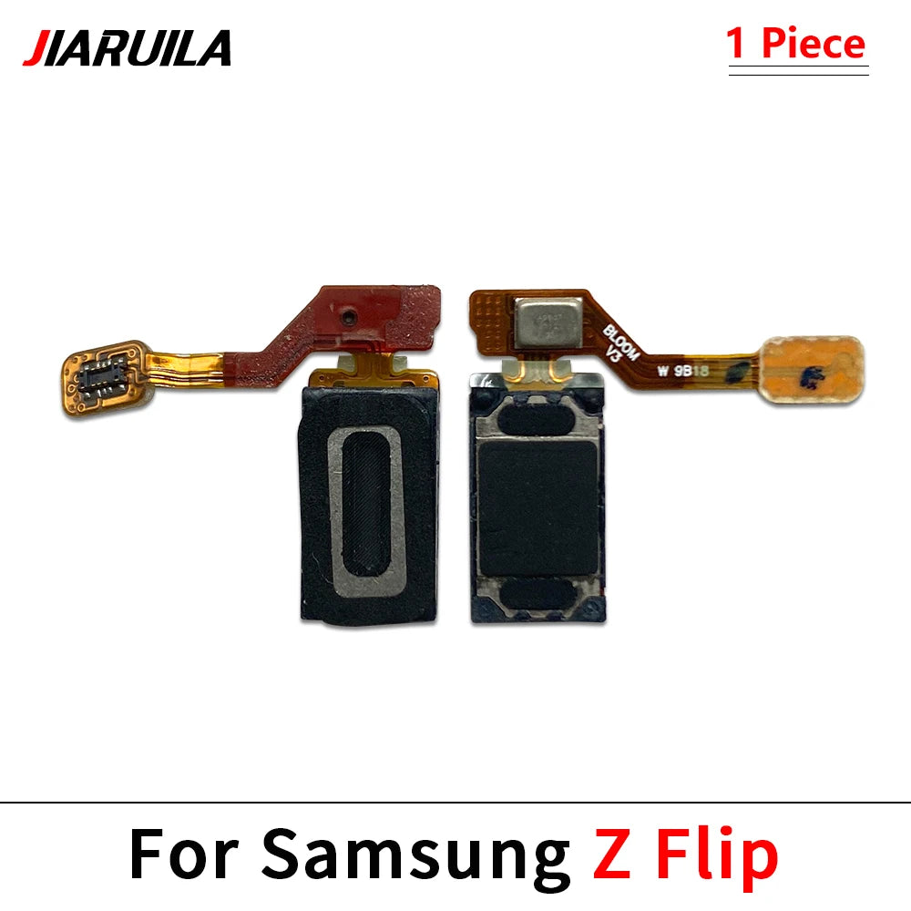 Front Top Earpiece Earphone Ear Speaker Sound Receiver For Samsung Z Flip 1 2 3 4 5 5G Samsung phone repair parts
