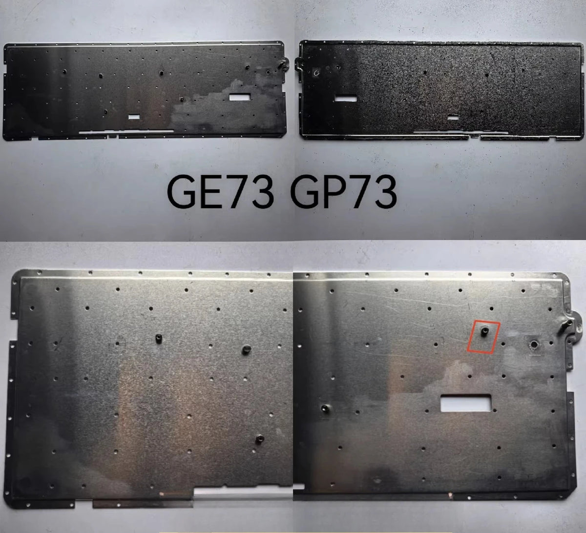 Cover case for MSI GE73 GP73 MS-17C1 17C5 17C7 17C3 WE73 Lcd back housing bezel frame upper palmrest topcase bottom hinge shell MSI laptop repair parts