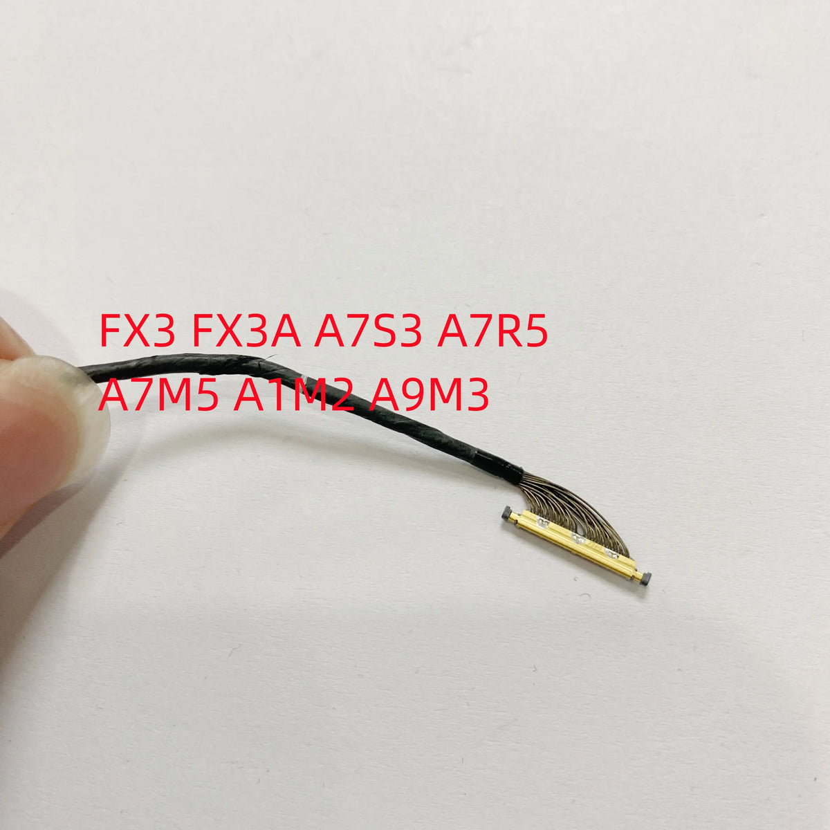 New A7M4 A7M5 LCD Hinge Cable For Sony A7M4 A7S3 A7C ZV1 ZV10 A7R5 A7M5 FX3 FX3A A9M3 A1M2 A7iv A7v Camera LCD Wire Repair Part Digital Camera repair parts