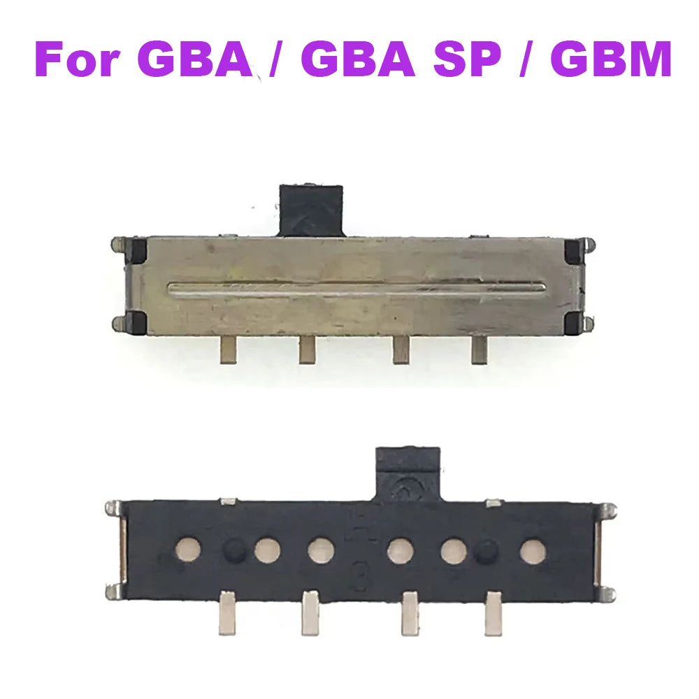 1-10pcs Power Switch ON OFF Button For Gameboy Advance GBA For Game Boy MICRO GBM GBA SP Replacement Parts Game console repair parts
