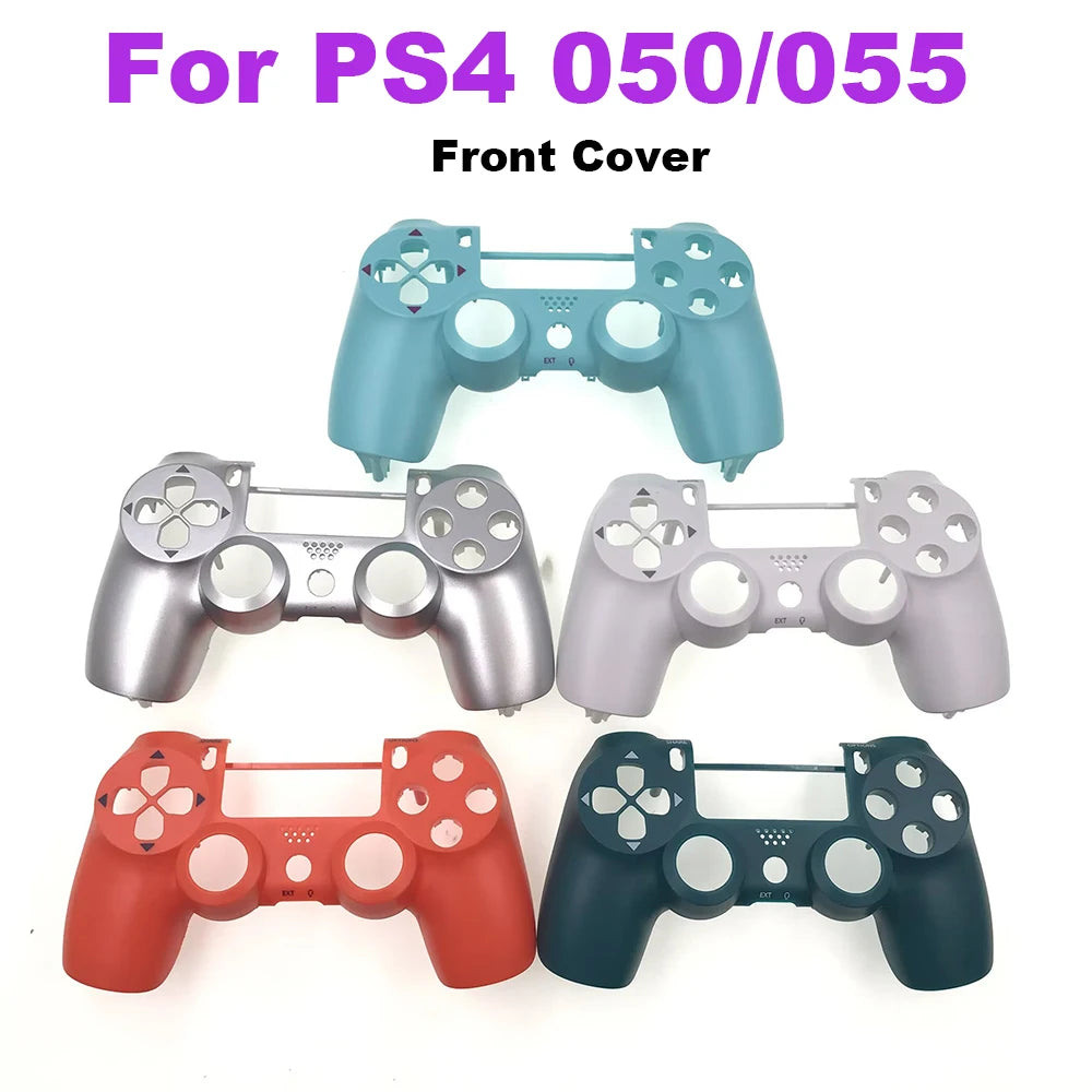 For PS4 5.0 Controller Housing Hard Plastic Front Cover Case Replacement For JDS-050/055 JDM-050/055 Game Controller Handle Shel Game console repair parts