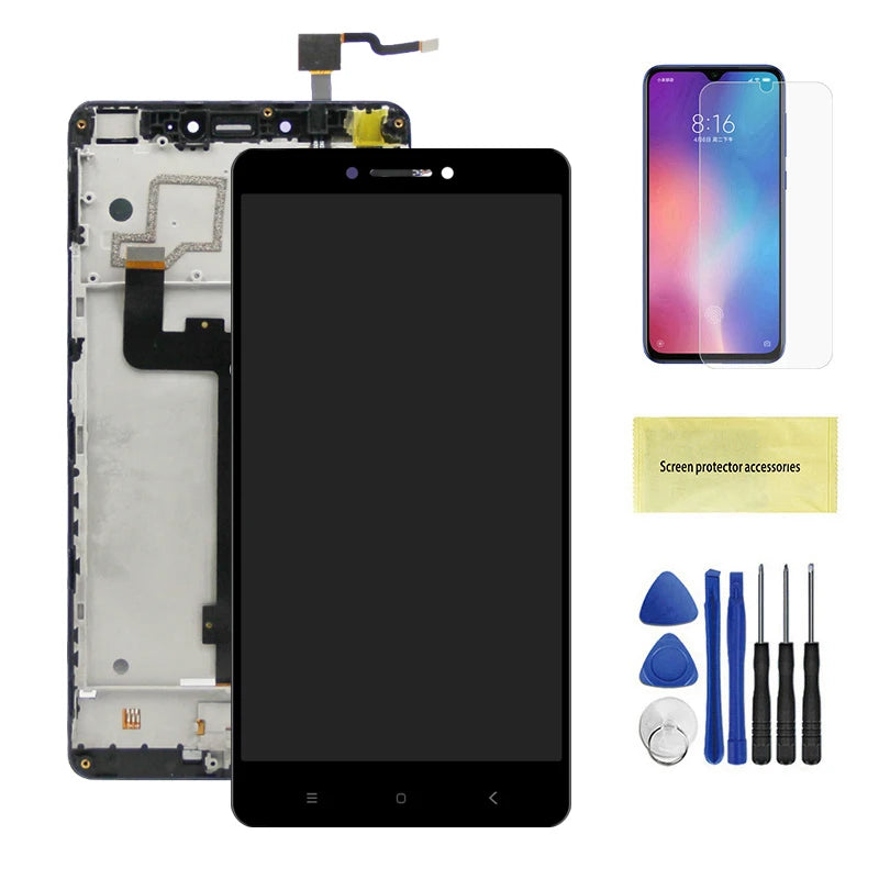 6.44'' Max for Xiaomi Mi Max 2016001 2016002 Lcd Display Touch Screen Digitizer Assembly with Frame Replacement Display Screen Xiaomi phone repair parts
