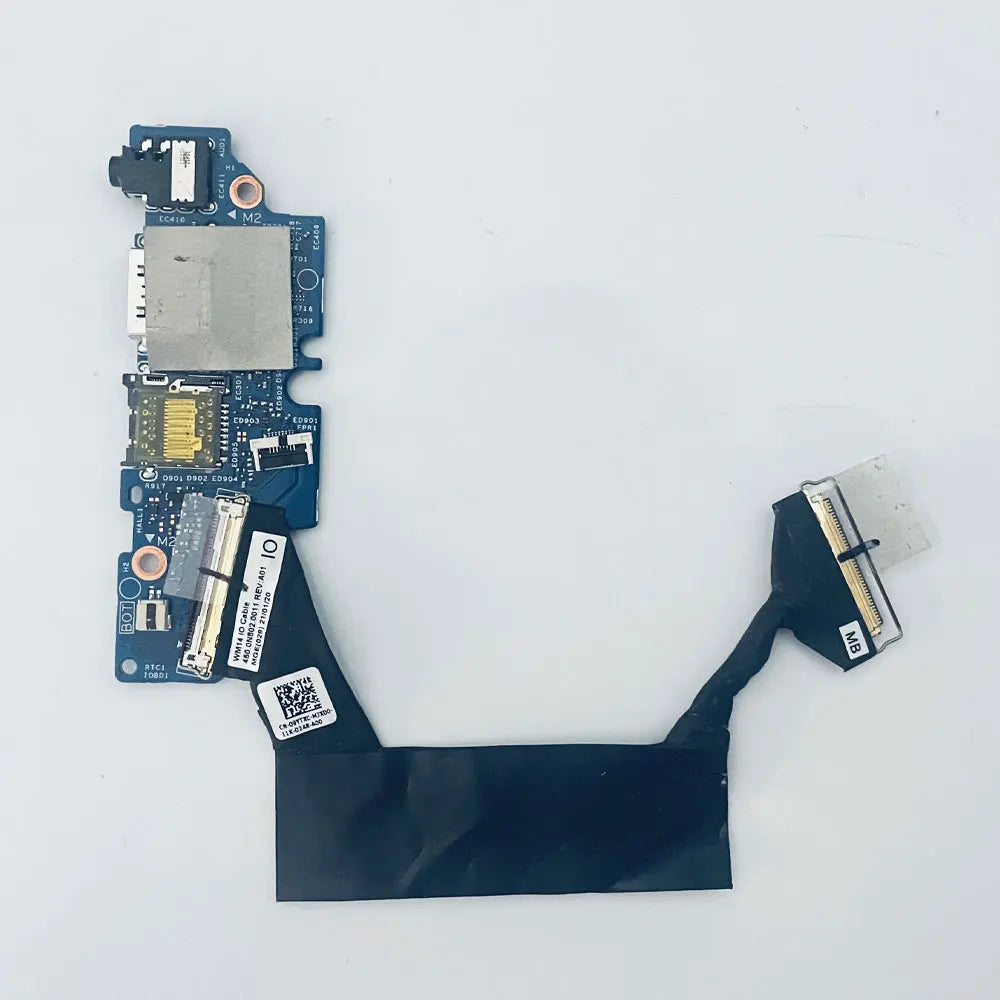 OEM For Dell Inspiron 7415 5410 5415 2-in-1 Laptop Fingerprint Reader Earphone Audio USB Jack Port Switch Power Button Board Dell laptop repair parts