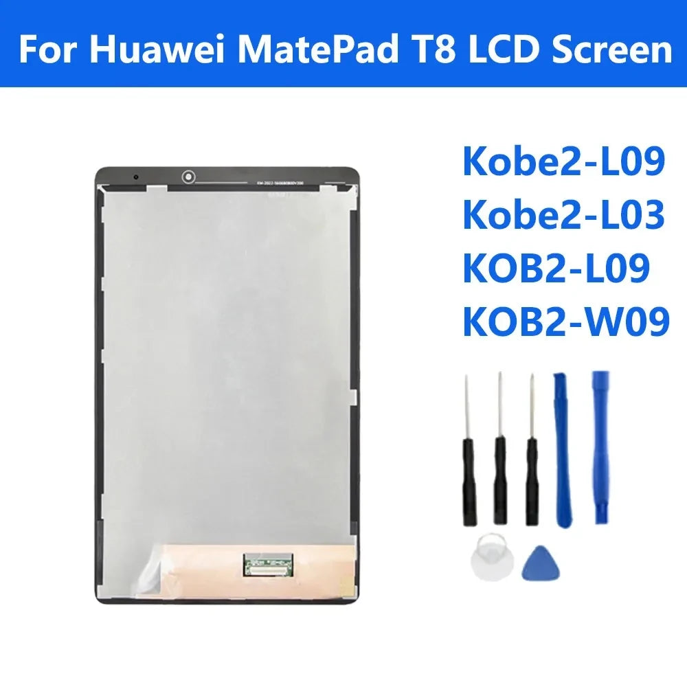 OEM LCD Display Screen For Huawei Matepad T8 Kobe2-L09 Kobe2-L03 KOB2-L09 KOB2-W09 Assembly Touch Outer Glass Digitizer Replace Tablet repair parts