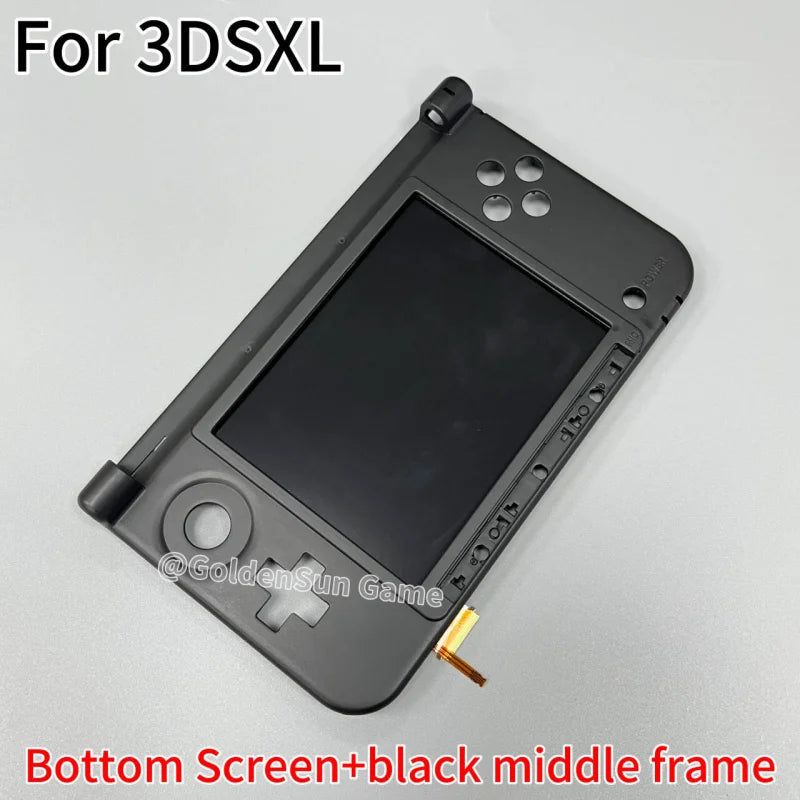 Replacement LCD Screen Display Plastic Frame for 3DSXL Top Bottom Upper Lower Down for 3DS XL Middle or Top Shell Housing Case Game console repair parts