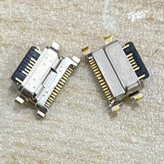 2Pcs, New For Xiaomi Redmi Note 9 9s 10 10s Pro Type-C USB Charger Jack Connector socket Data charging port tail plug  Xiaomi  Xiao mi phone repair parts