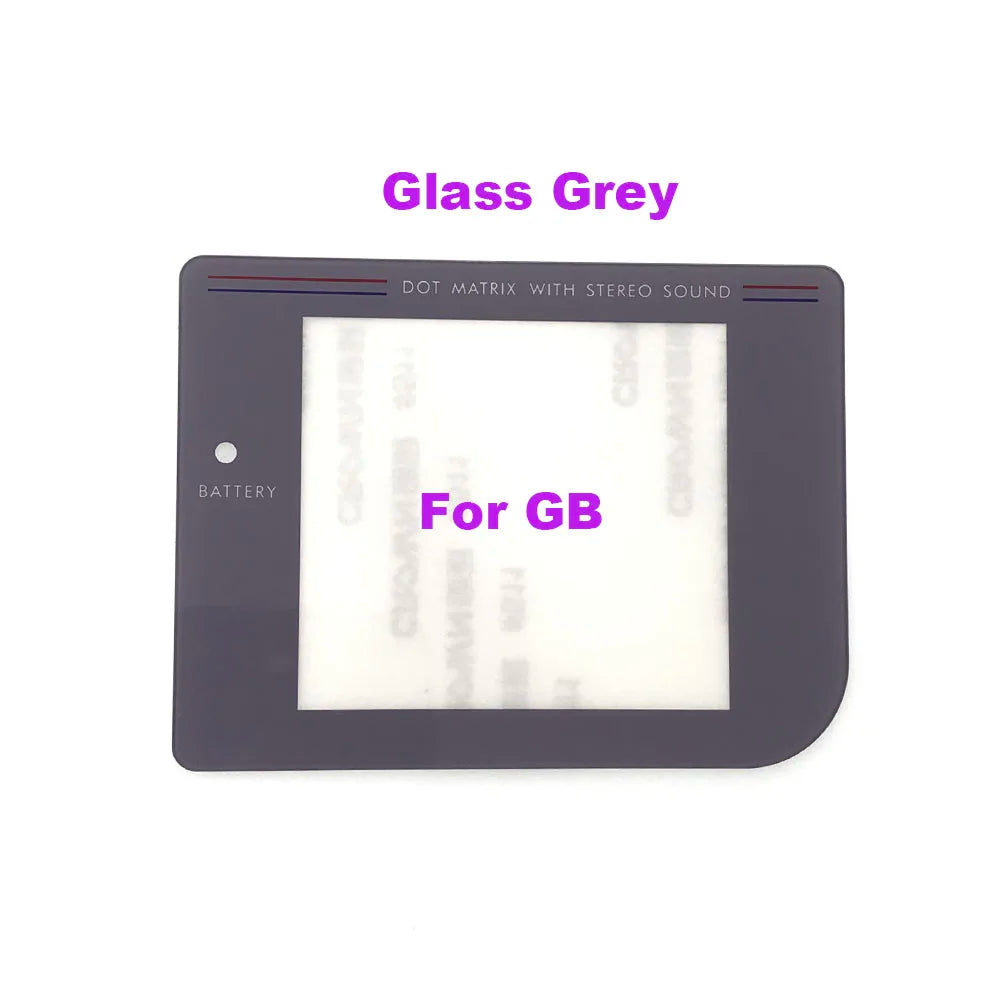 1-5PCS Plastic Glass Lens Protector W/ Adhensive For Gameboy Pocket Screen Lens For GBP GBA GBC Console Game console repair parts