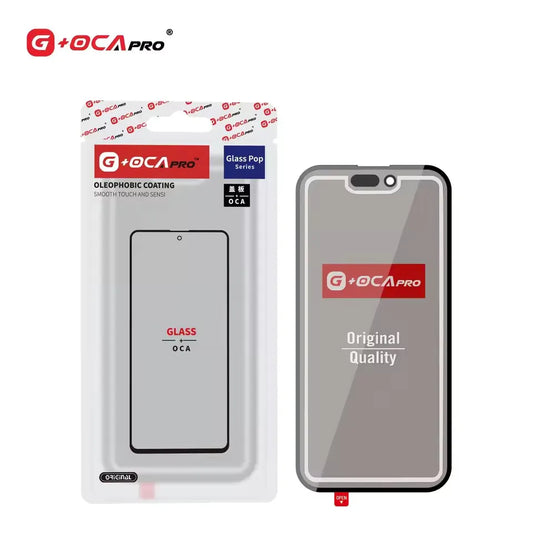 5PCS G+OCA PRO LCD Screen Front Glass+OCA+Polarizer Film for iPhone 17 16 15 14 13 12 11 Pro Max/Plus Mini X XS Max Replacement Professional Repair Tools