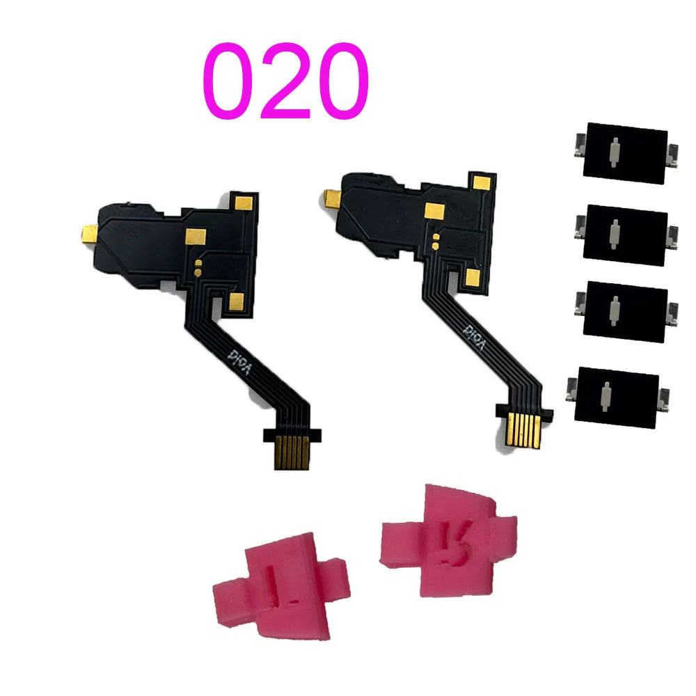 1set DIY Micro Switch  Clicky 0.9 N  Hair Trigger Kit for PS5 Controller BDM-010 & BDM-020, Shoulder Buttons Game console repair parts