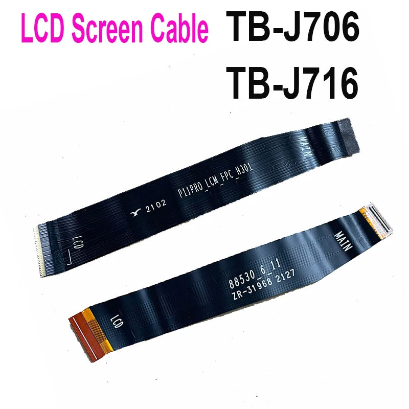 New LCD Screen Cable For Lenovo Tab P11 Pro TB-J706 J706F J716 J716F Lenovo phone repair parts