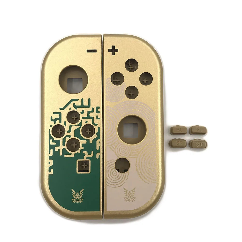 For Replacement Clear Transparent Shell Cover SL SR Buttons for Nintendo Switch NS Joy Con Controller Game console repair parts