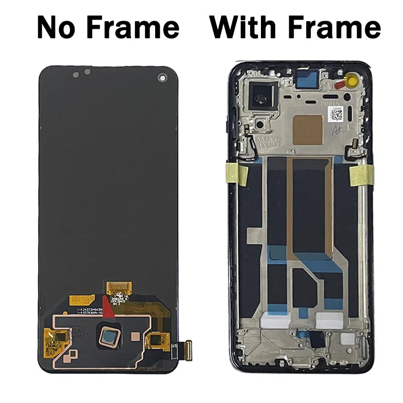 6.43" Super AMOLED For OnePlus Nord 2T 1+Nord 2 T 5G LCD Display Touch Screen Digitizer Assembly FCPH2399, CPH2401 Display  OnePlus phone repair parts