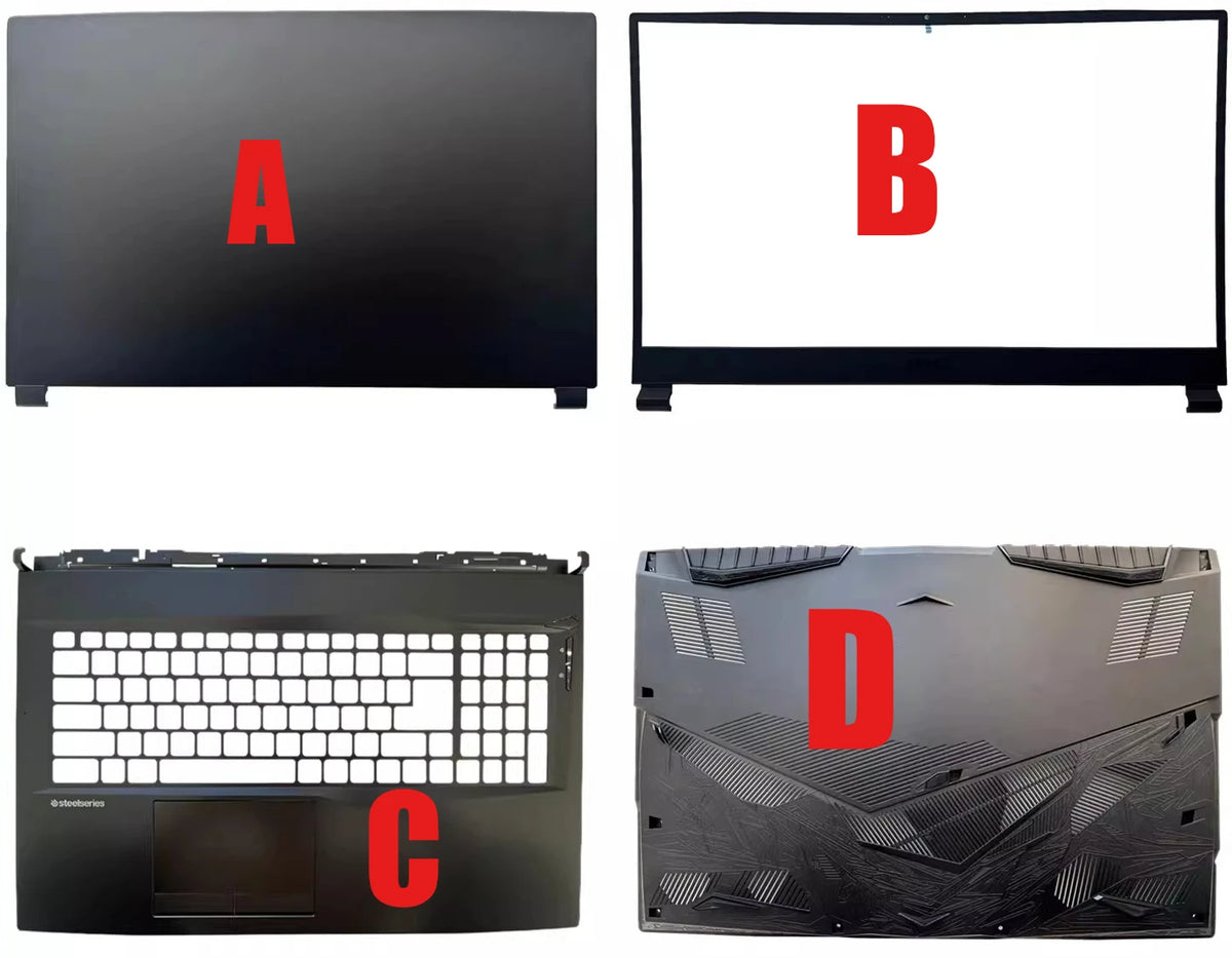 Cover case for MSI GE75 GP75 GL75 MS-17E2 17E5 17E7 Lcd back housing bezel frame upper palmrest topcase bottom hinge shell MSI laptop repair parts