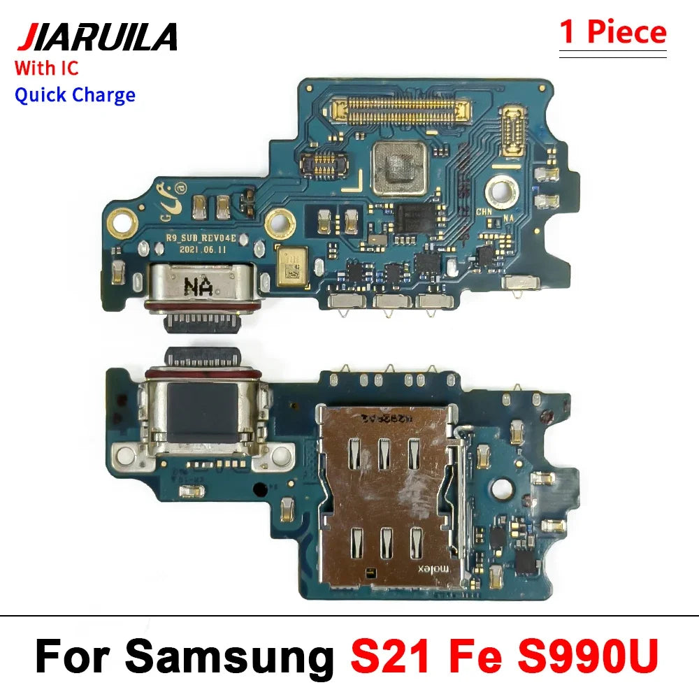 USB Charger Charging Dock Port Connector Flex Cable For Samsung S21 S22 S23 S24 S25 S26 Plus Ultra Fe 5G S911B S911U S921B Samsung phone repair parts