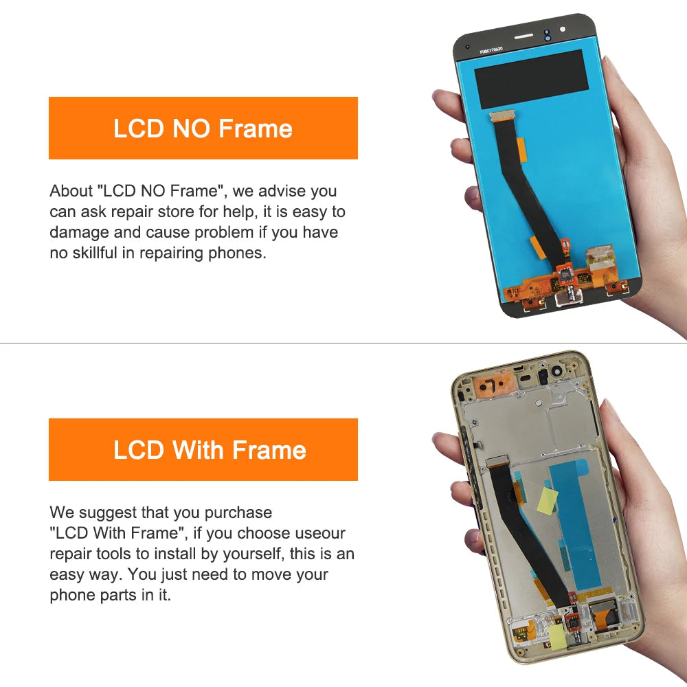 Mi 6 Display Screen, for Xiaomi Mi 6 Mi6 MCE16 Lcd Display Touch Screen Digitizer with Frame Replacement for Xiaomi 6 Xiaomi phone repair parts
