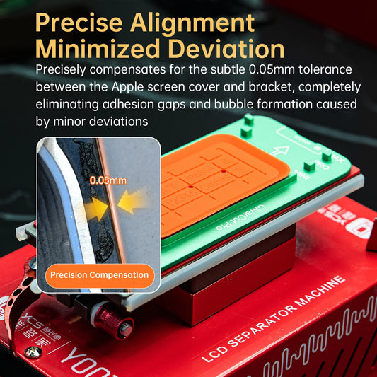 Mr. Yang Visual Screen Separation Mold Compatible with 99% of Flat and Curved Screens Visual Separation Jig Phone Repair Tools Professional Repair Tools